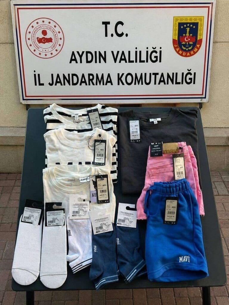 Nazilli’de AVM mağazasında hırsızlık! 10 bin 500 TL’lik ürün çalındı