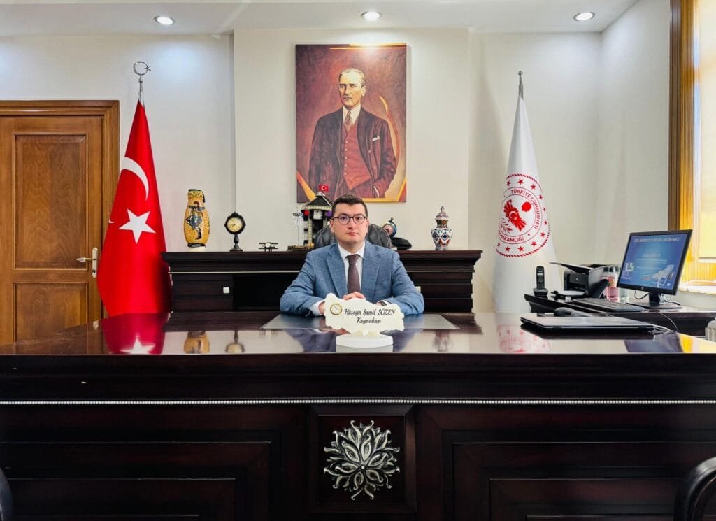 Bozdoğan’ın yeni Kaymakamı Hüseyin Şamil Sözen görevine başladı