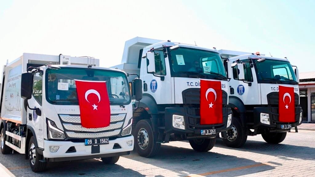 Didim Belediyesi filosunu güçlendirdi! Yeni araçlar hizmete başlıyor