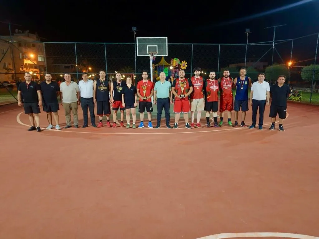 Çine’de sokak basketbolu heyecanı sona erdi!