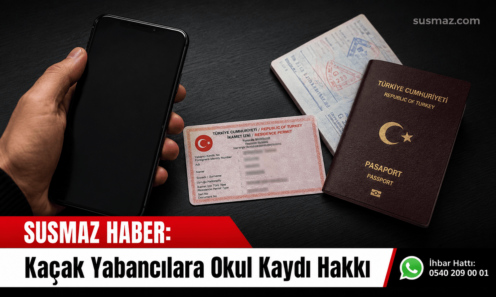 Yabancı Öğrenci Kayıtları Başladı! Temmuz 2026 Yol Haritası 1 ürkiye eğitim kurumlarında yabancı öğrenci kayıtları için incelenen resmi pasaport ve ikamet izni belgeleri.