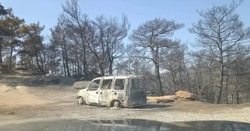 Çine’de yangının bıraktığı zarar dört mahallede tek tek tespit ediliyor