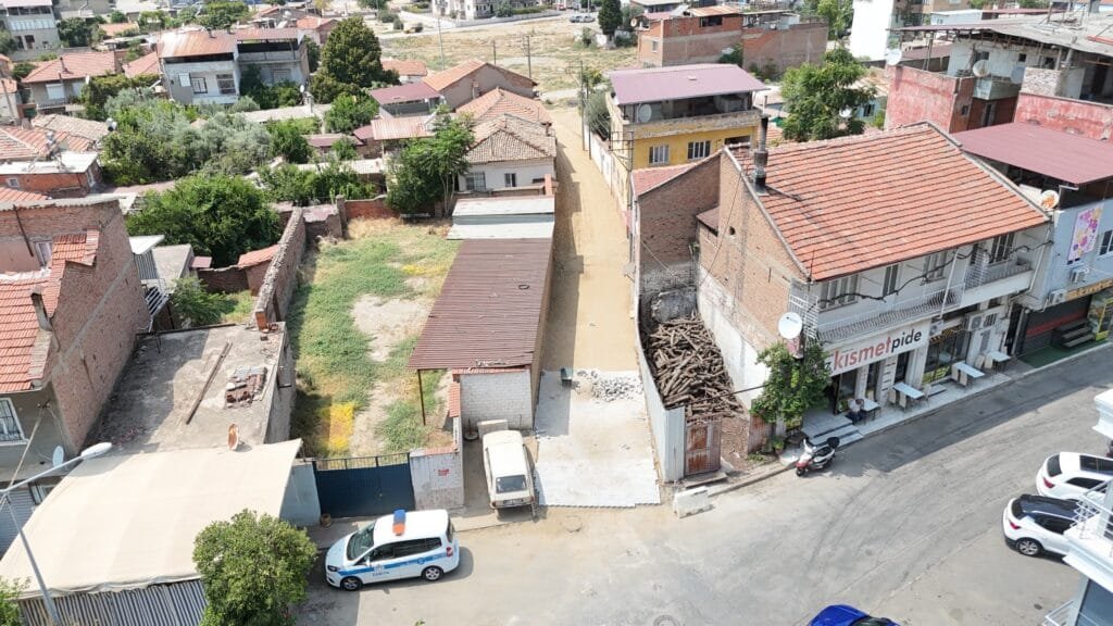 Nazilli’de o sokak baştan sona yenilendi! Mahalle sakinlerinden teşekkür