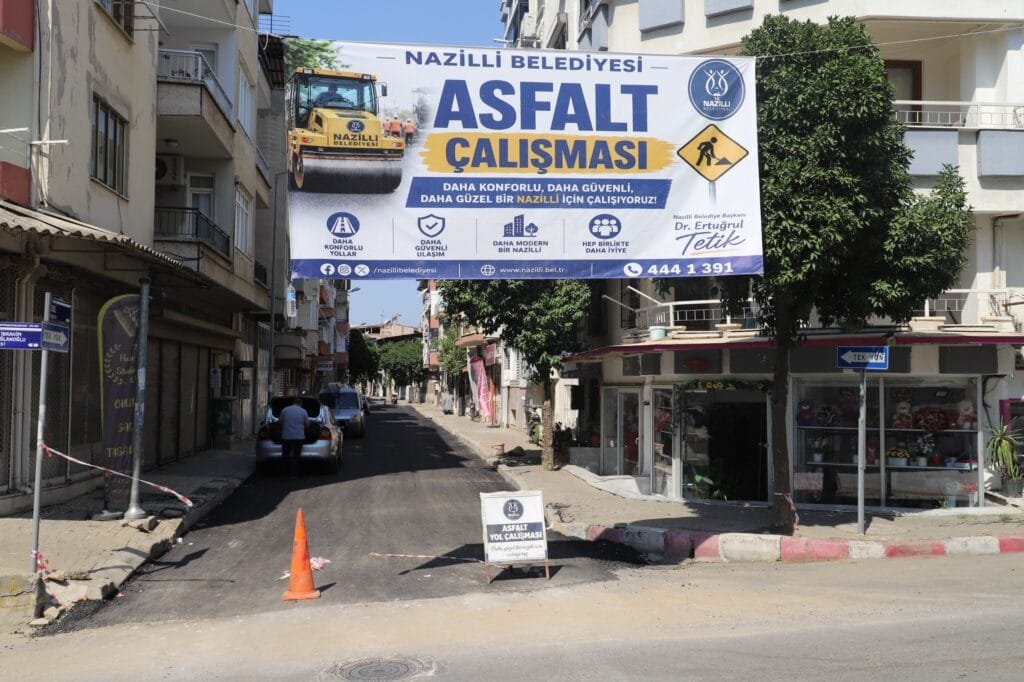 Nazilli’de yıllardır beklenen çalışma başladı: 161 Sokak tamamen yenileniyor