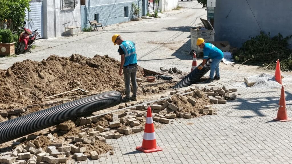İncirliova’ya 3,9 milyon TL’lik altyapı yatırımı! Çalışmalar başladı