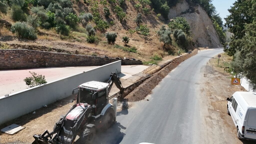 Sultanhisar’dan Köşk’e 5,1 milyon TL’lik kaynak suyu hattı yatırımı