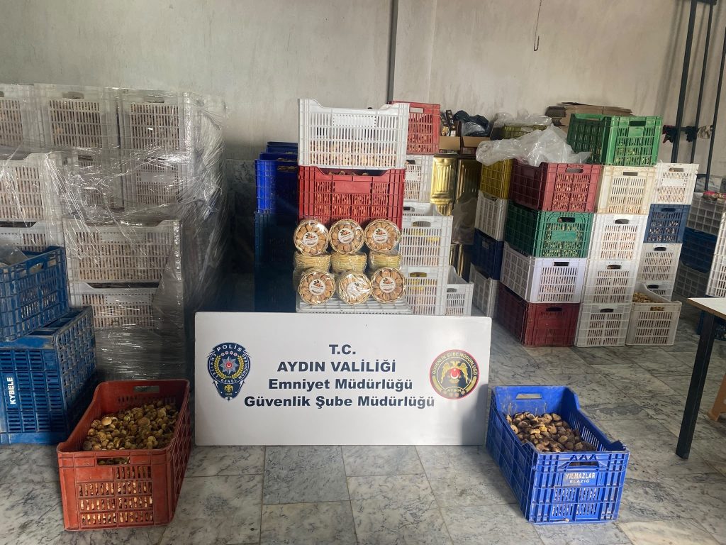 Aydın’da 2,8 milyon TL’lik gıda operasyonu! 4 tonun üzerinde kuru incir ele geçirildi